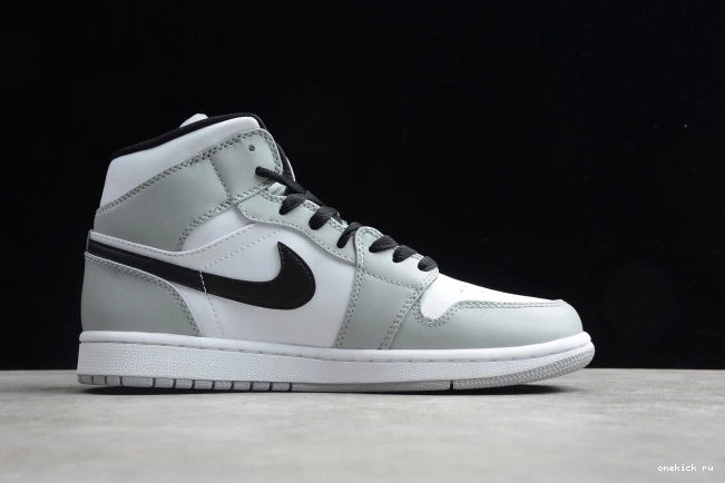Chep Onekick Jordan 1 Grey Smoke Mid 554724-092 AIR Light 0718